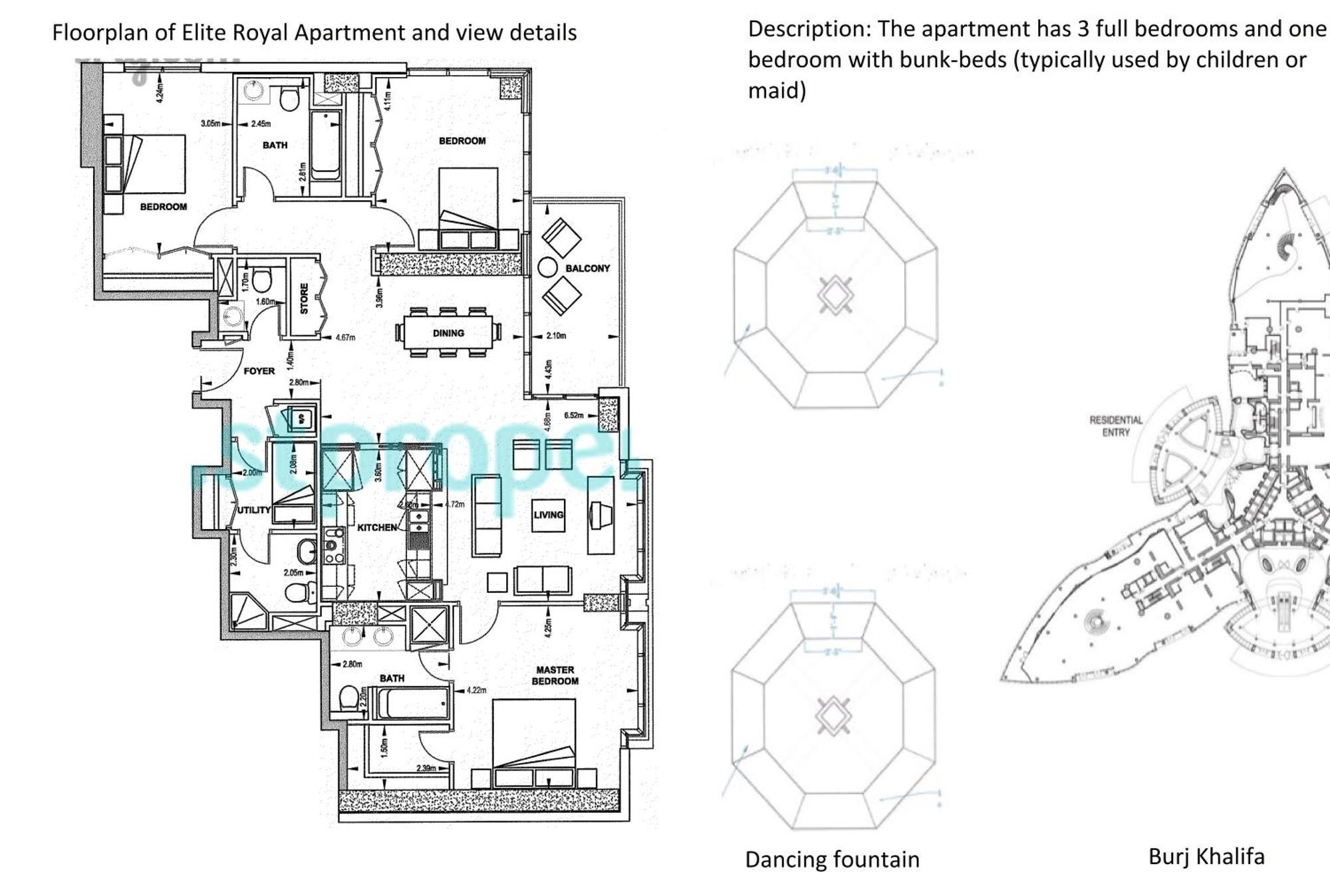 Elite Royal Apartment - Burj Residences Tower 5 Dubai Exterior photo